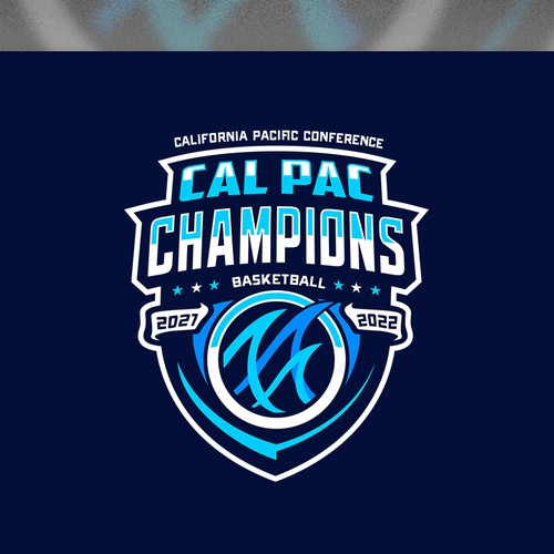 Cal Pac Champions T-Shirt, 2021-22 Design by G 3