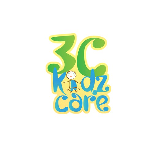 Create a modern yet bright, happy and fun logo for 3C Kidz Care Design by Mayank D