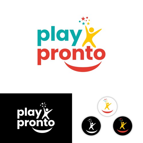 Design a "kids play" themed logo and social media for a Toys and Games online retail business-ontwerp door Rav Astra