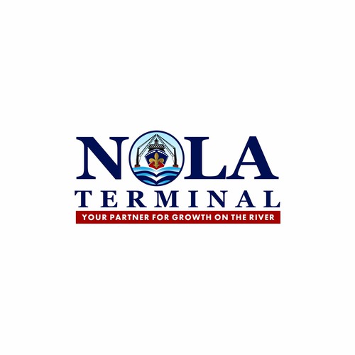 NOLA Terminal Logo Design by industrial brain ltd