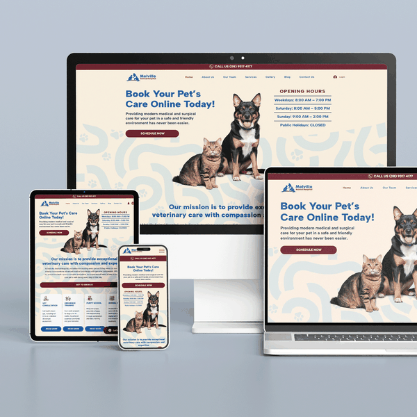 Website Redesign for Veterinary Clinic: Warmth Meets Digital Excellence