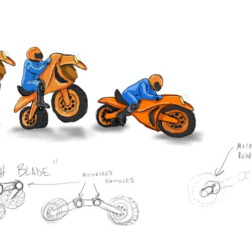 Design the Next Uno (international motorcycle sensation) Diseño de MrCollins