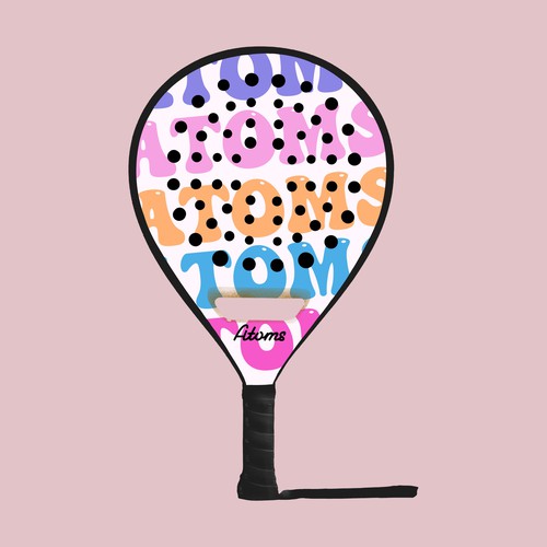 Padel Racket Design Competition. Design by namanama