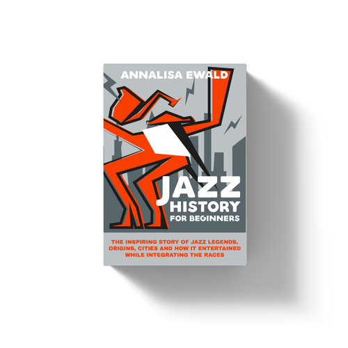 Design a cover for this intriguing layman's approach to Jazz History. Design réalisé par Cirplus