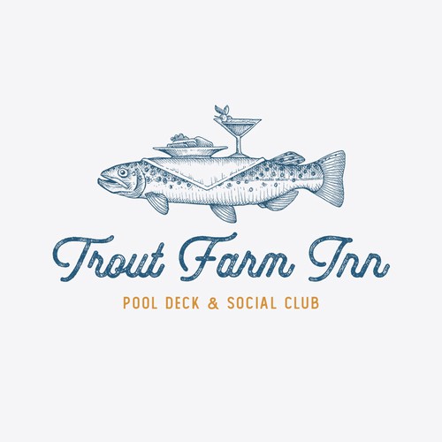 Designs | New Logo for Trout Farm Inn | Logo design contest