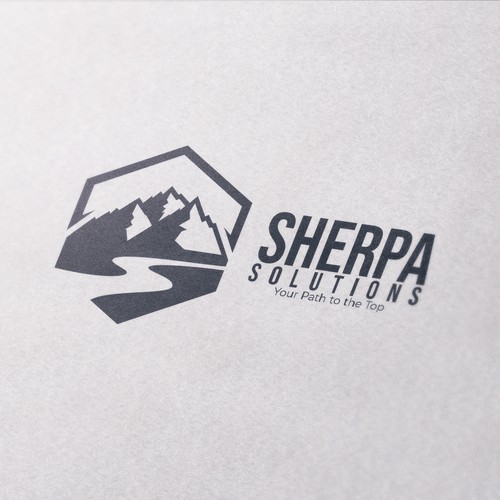 Create a powerful logo for Sherpa Solutions that will make people want to climb the career ladder Design by SteffanDesign™