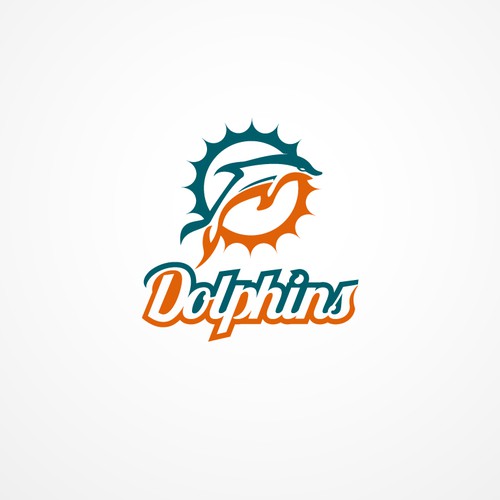 99designs community contest: Help the Miami Dolphins NFL team re-design its logo! Design réalisé par RGB Designs