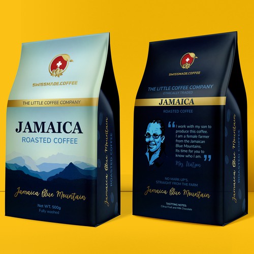 Redesign for a rare, extraordinary coffee Design by Radmilica