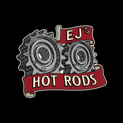 Hot Rod Shop Logo Logo Design Contest