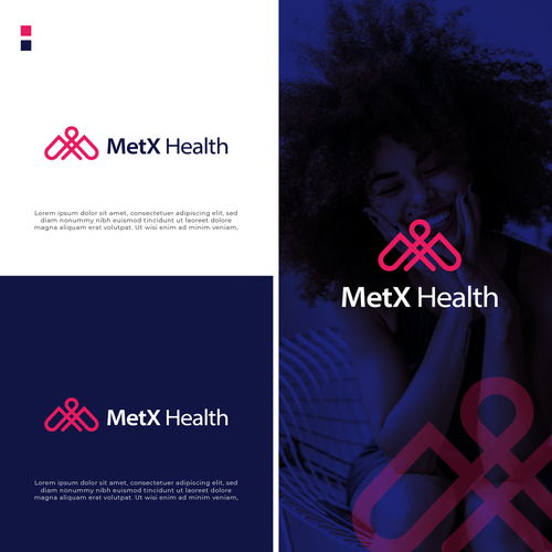 MetX Health Logo - Anti-Cancer Products and Research Design by workhard_design