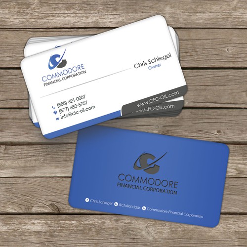 Create the next business card for CFC OIL AND GAS  Design by Azzedine D