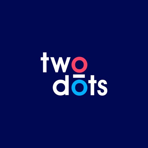 Two Dots Software Fraud Prevention Logo Design - Modern and Simple! Design by KAYA graphcis™