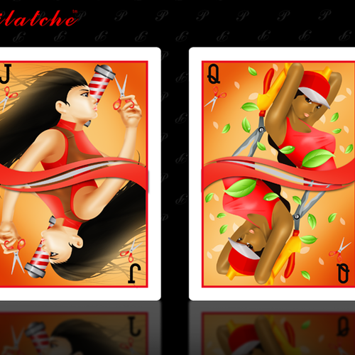 3 Suit Poker(TM) card deck & package. Free advertising for you! Design by Kubotech