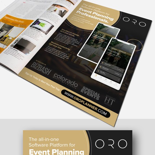 Creative Magazine Ad for A High Tech Platform Design by 123Graphics