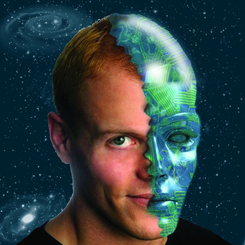 "Becoming Superhuman" Book Cover Design by DTaggett75