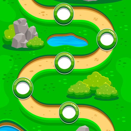 SVG Journey Map Design by ..SINA..