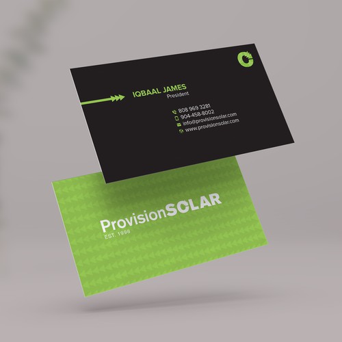 Solar Business Cards Design réalisé par Shila Rani Das