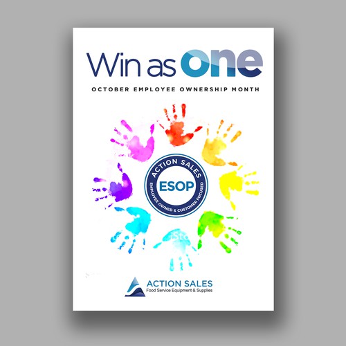 Design a modern, creative poster to promote ESOP Awareness Month Design réalisé par Design Vibes