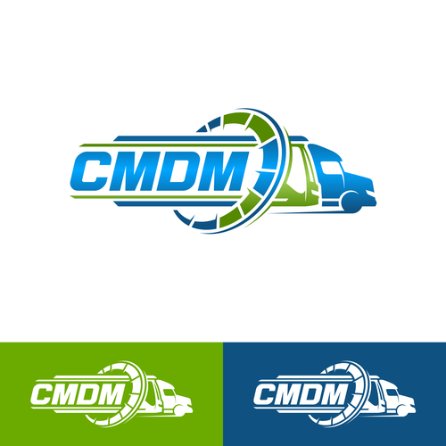 "Créer un logo moderne pour des experts en mécanique et carrosserie pour poids lourds et bus" winning Logo design