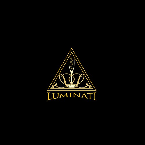 champagne logo design - Lumimati Design by Sunny Pea