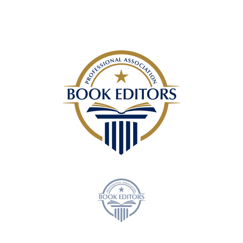 Logo for a Modern Professional Association of Book Editors Design by Eli-