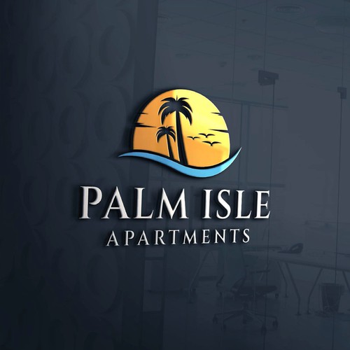 Designs | Rebrand/Redesign the logo for Palm Isle Apartments!! | Logo ...