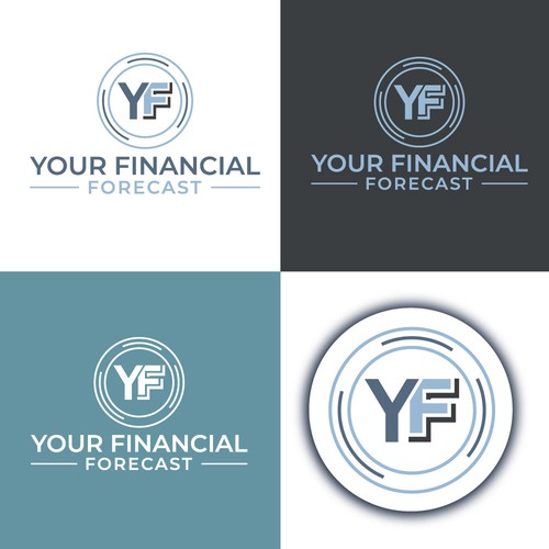 Your Financial Forecast Logo Design by F & S design.