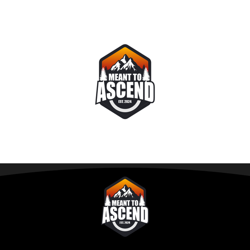 Meant to Ascent logo Design by Almaz™
