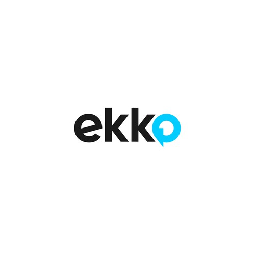 SIMPLE LOGO - ekko Letters then dm after Design by DevDevit   ★ ★ ★ ★ ★