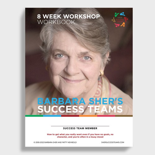 Workbook front cover for adults with big dreams - make me smile Design by Mr.TK