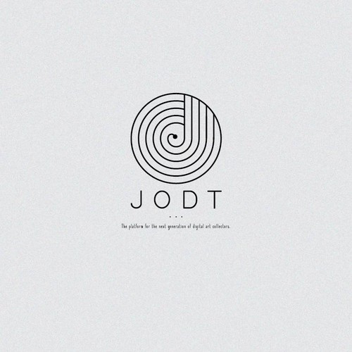Modern logo for a new age art platform デザイン by mecares
