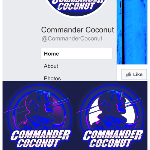 Design the Face and Brand of "Commander Coconut" – A Quirky-Smart AI SaaS Startup Design by JDL's