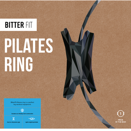 BitterFit Needs an Attention Grabbing and Perceived Value Increasing Packaging For Pilates Ring Design by Eugenia Lipkova