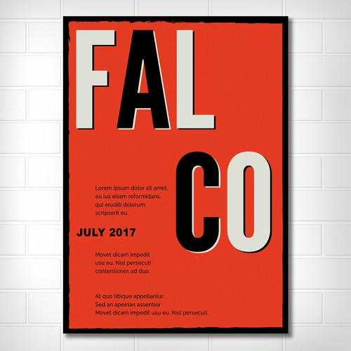 Poster contest entry by Frieta