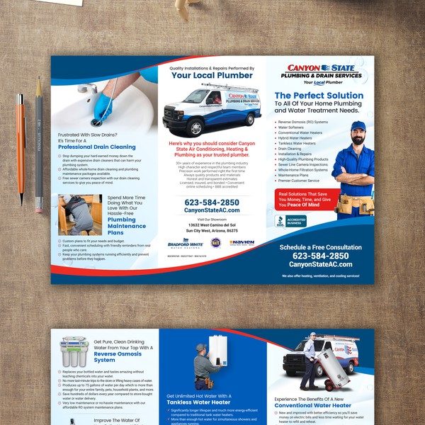 Canyon State Air Conditioning, Heating & Plumbing Brochure
