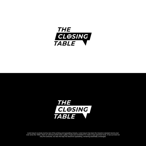 The Closing Table Design by Dyne Creative