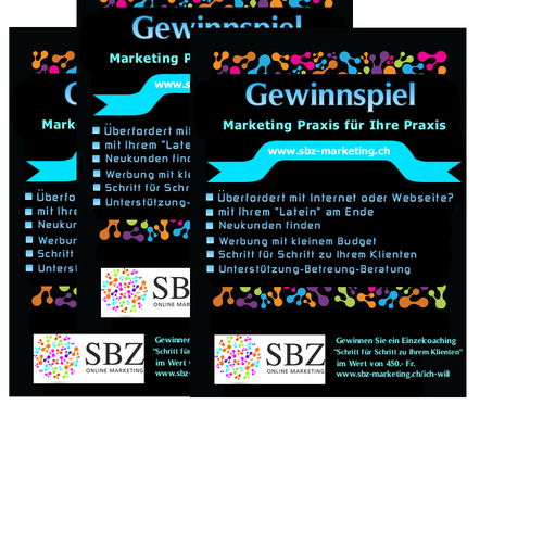 Postcard, flyer or print contest entry by design x