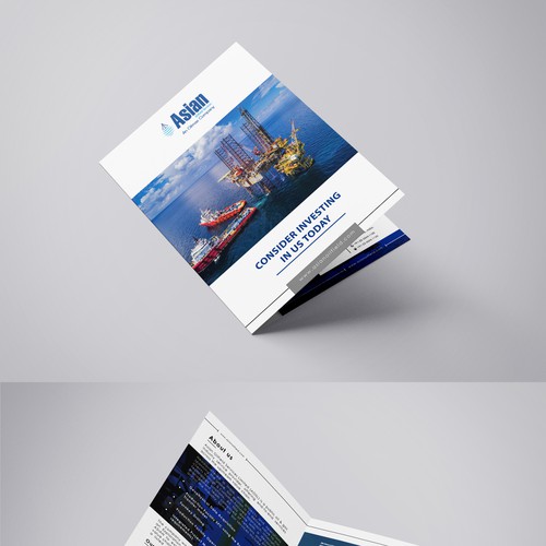 Brochure & Poster Design for Oil & Gas Service Provider Company ...