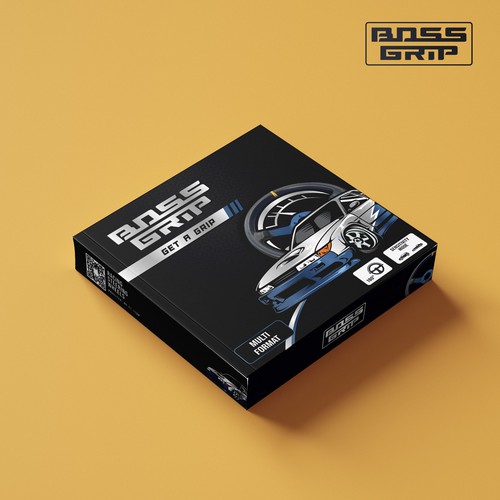 Steering wheel packaging Design by brightoneart