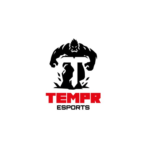 Logo for TEMPR Esports Design by Postalita