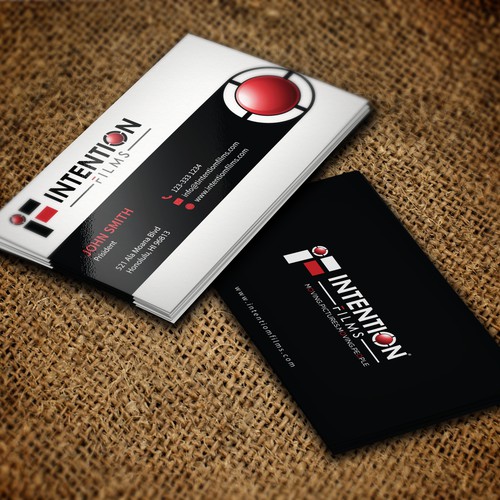 Film Company Business Card Design by AkGraphicsSolutions