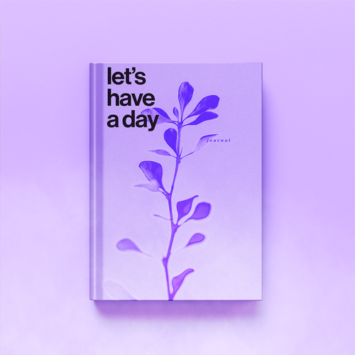 Minimalistic pinterest vibe for a self help journal cover Design by turbo vanja