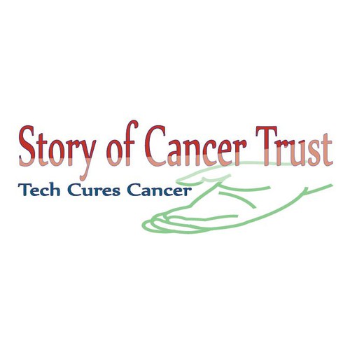 logo for Story of Cancer Trust Diseño de creolina