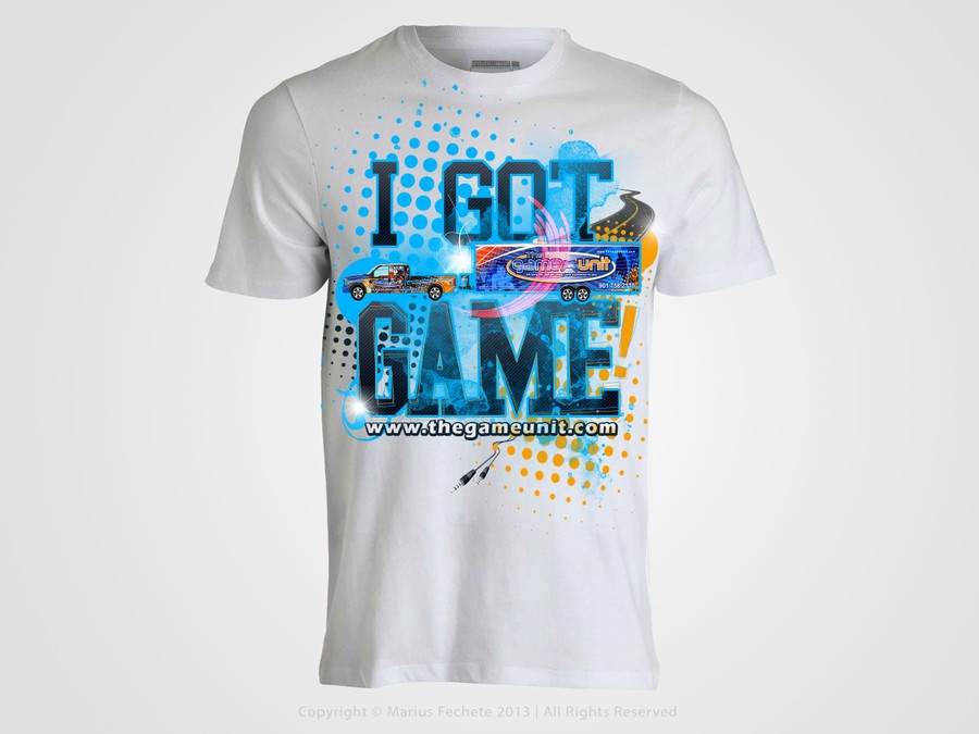 Hot T-Shirt Design Needed for Video Game Truck! | T-shirt contest