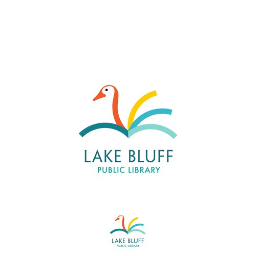 Local Library seeks a modern updated logo Design by Fortuna Design