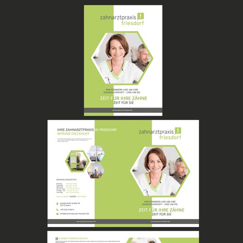 Brochure contest entry by bluebud