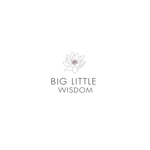 Create a pure & simple logo/ CI for "Big Little Wisdom" (Ayurvedic Inspired Skincare) Design by JU_PO