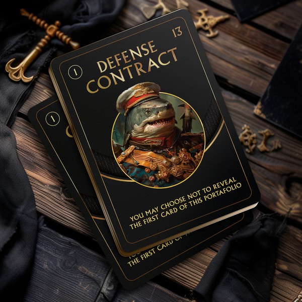 Design by Melissa Solano titled "Premium Playing Card Design"