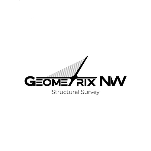 Bridge Construction Logo for Geometrix NW Design by gimbri