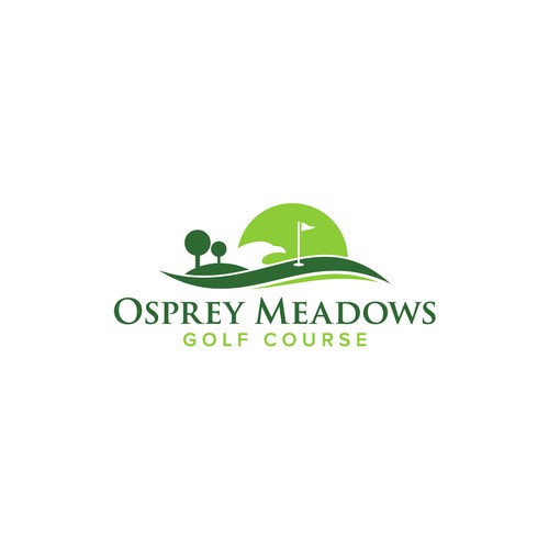 Golf Course Logo - Osprey Meadows Golf Course at Tamarack Design by Gayatri Design